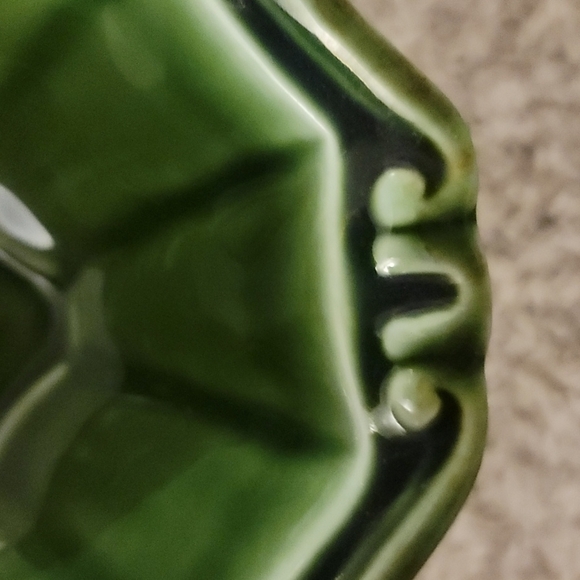 Style Eyes By Baum Bros Antique Green Collection Bowl - Picture 4 of 4